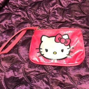 Hello Kitty wristlet purse